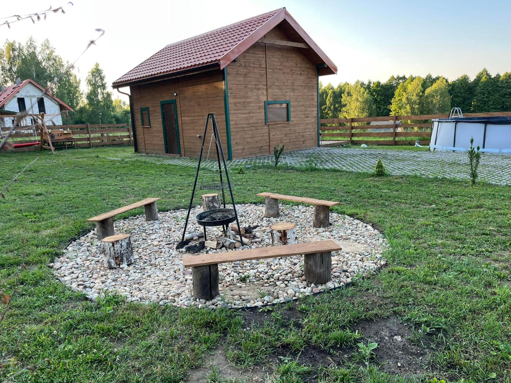 Zielona Chatka Nad Sapina Pozezdrze Dış mekan fotoğraf